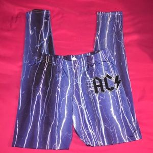 AC/DC leggings